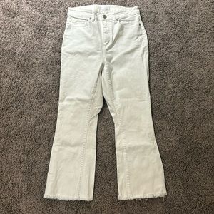 Loft white jeans